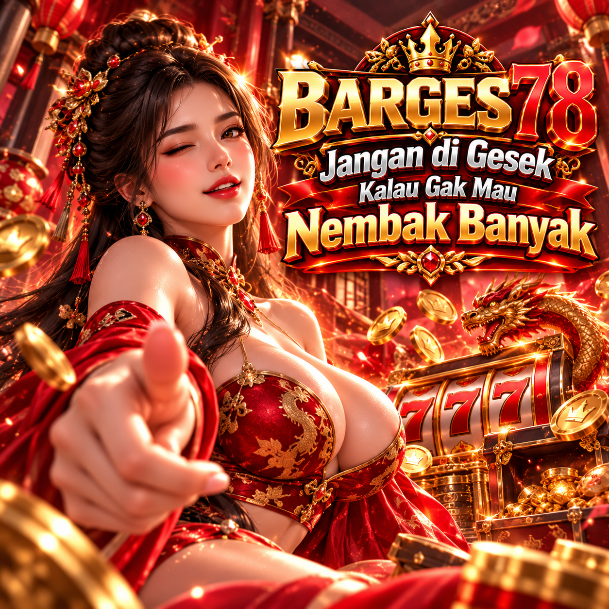 BARGES78 - Jangan di Gesek Kalau Gak Mau Nembak Banyak